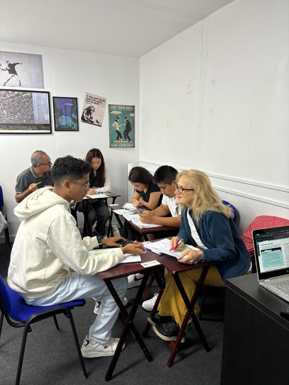 Learning English in London